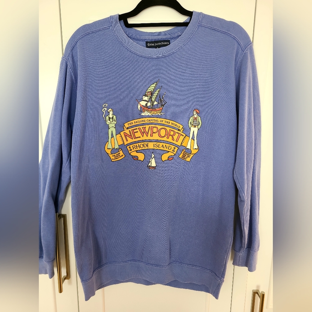 Kiel James Patrick Newport Sweatshirt Size Small EUC